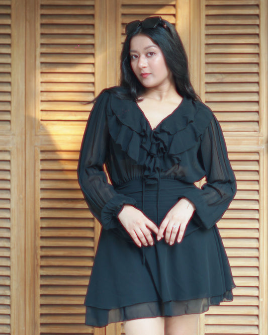 YVES georgette dress