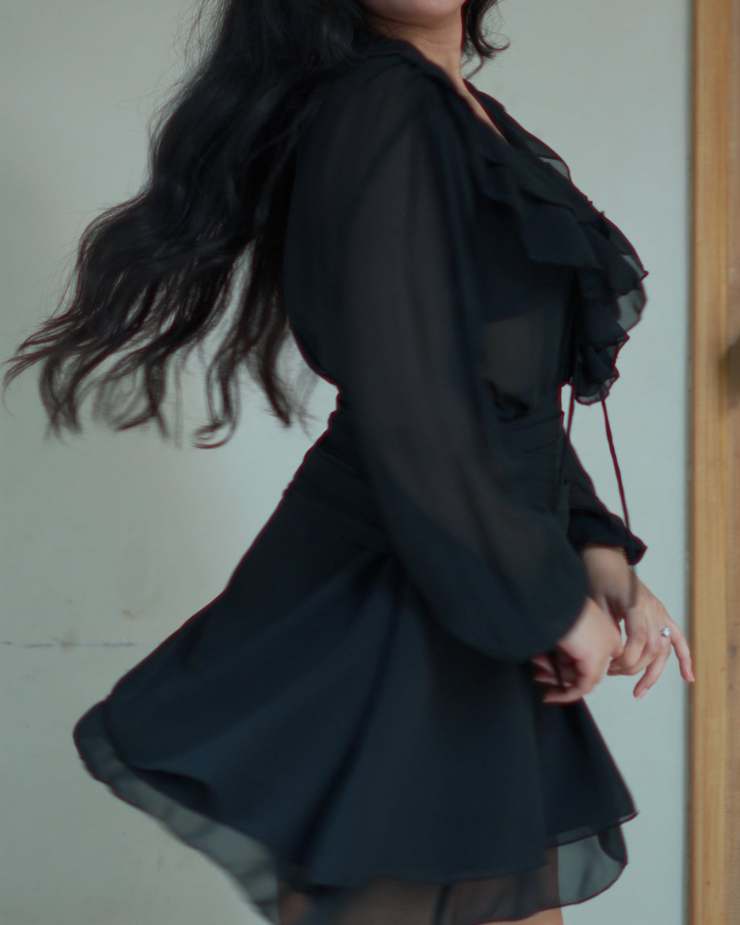 YVES georgette dress