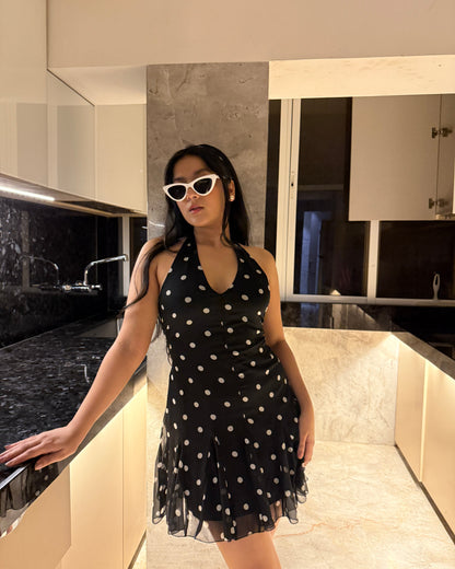 VIVIAN halter neck dress