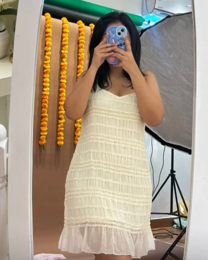 Countryside Charm Ivory dress