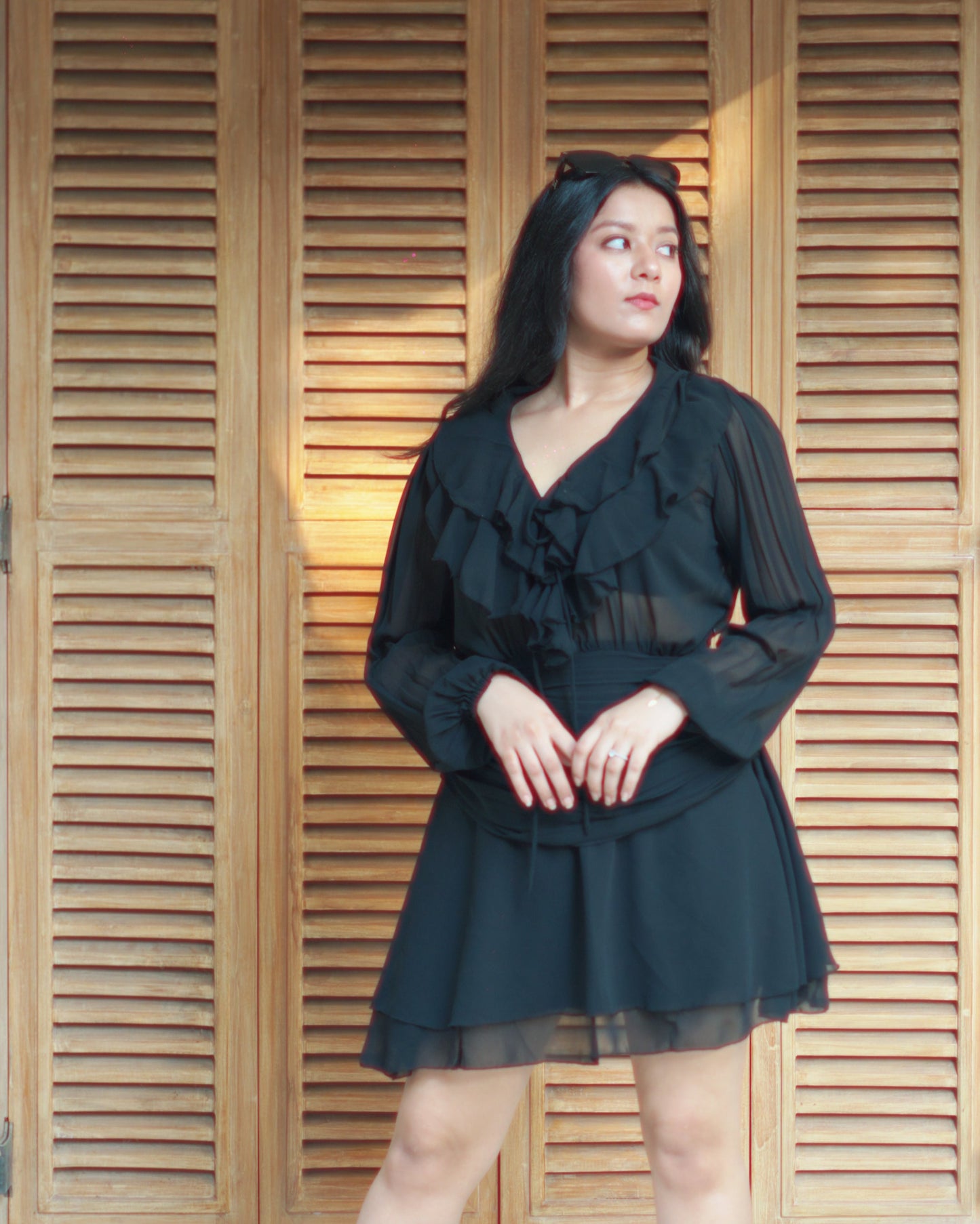 YVES georgette dress